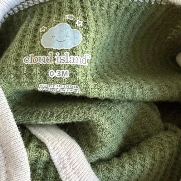 Cloud Island Pink & Green 2 pc Sets (0-3M) - Picture 7 of 9